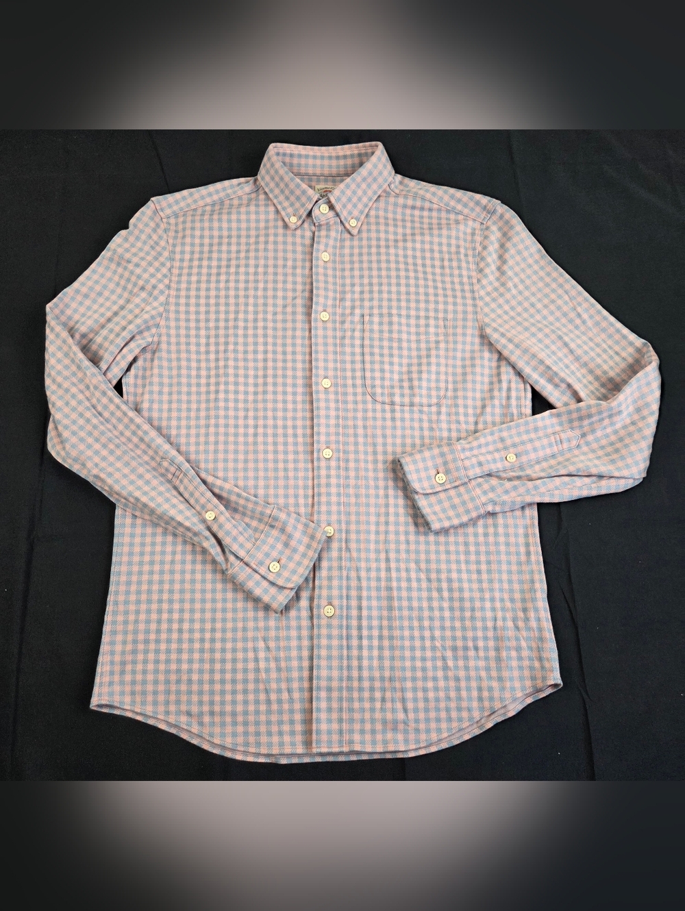 Faherty Coastline Shirt Mens Small Multicolor Long Sleeve Button Down Check